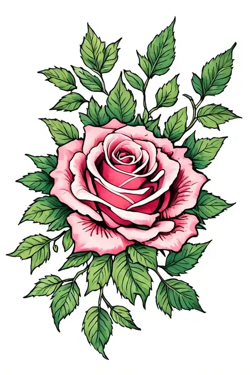 Rose And Vine Wrapping