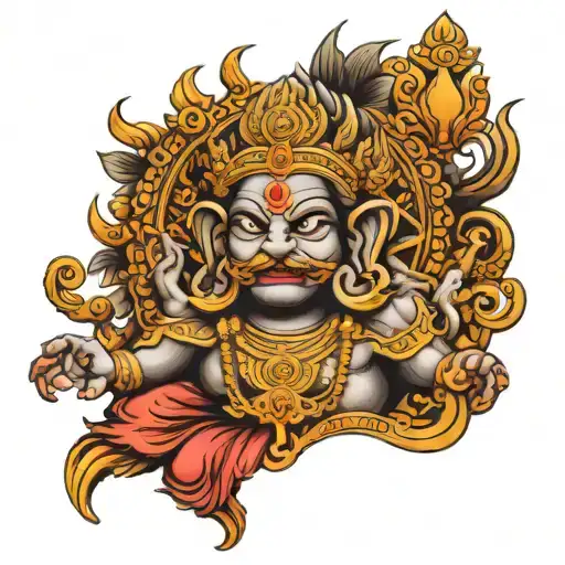 Hindu God Brahma