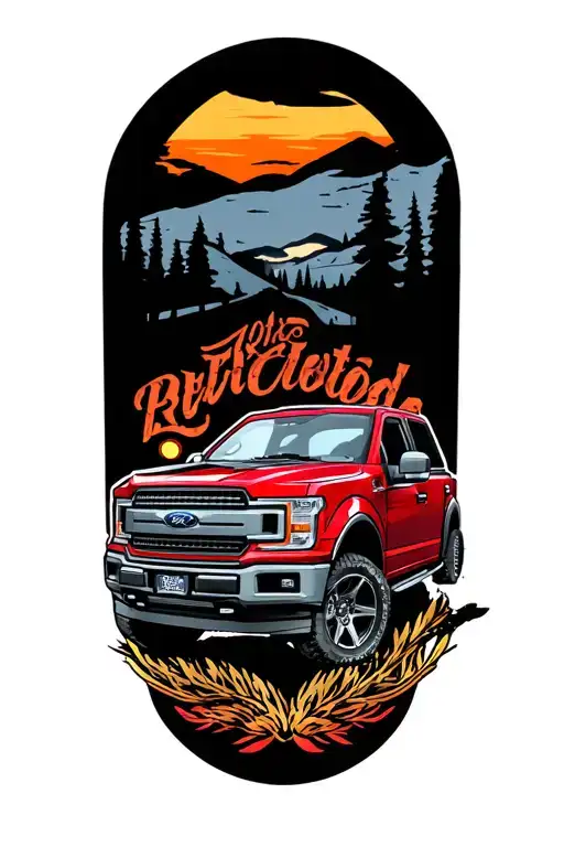 Ford F150 Single Cab Parked