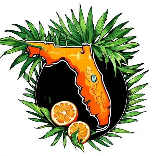 Florida With Orange