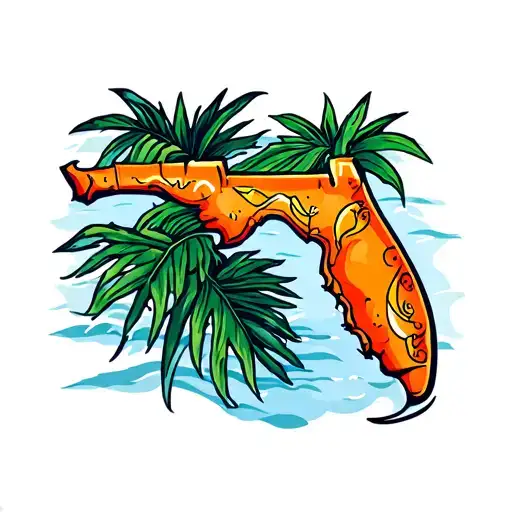 Florida With Orange