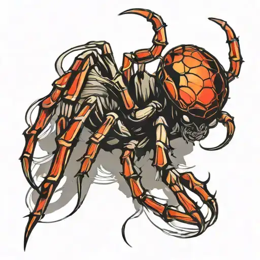 Graceful Spider Shadow