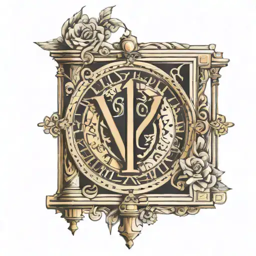 Roman Numeral Of 1 2 3 Column Pilar