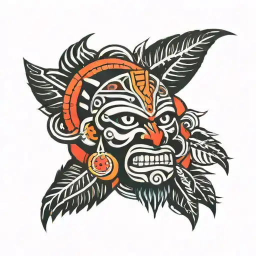 Design A Tribal Native Taino Tattoo Sleeve