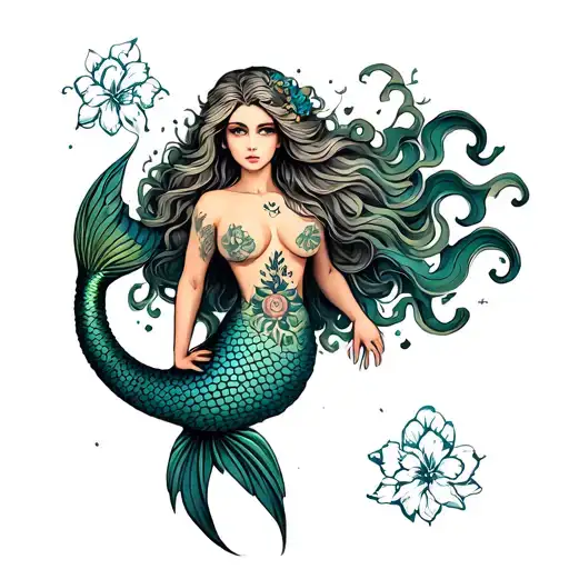 Mermaid Full Body
