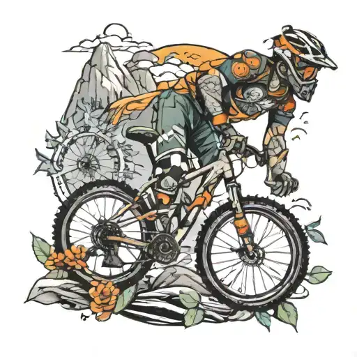 Bussola Con Mountain Bike Racing