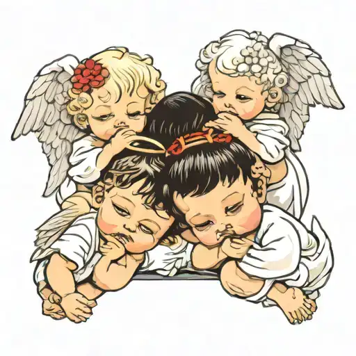 Baby Angels See No Evil Speak No Evil