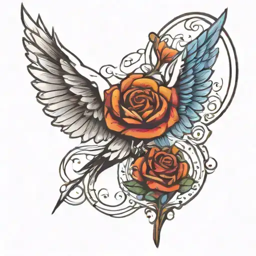 Symbolizing Love Freedom Peace Truth Or Justice