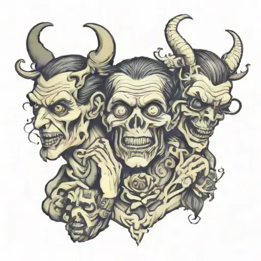 Hear No Evil See No Evil Speak No Evil Human Faces