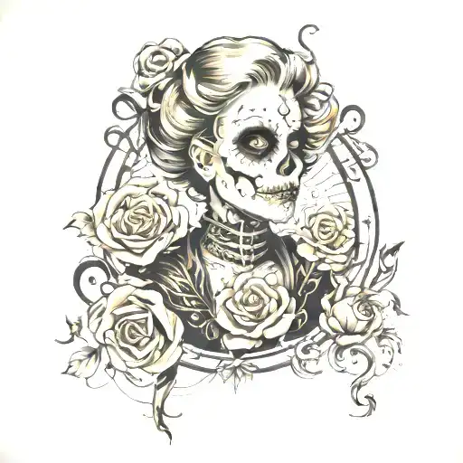 Dance Macabre Portrait