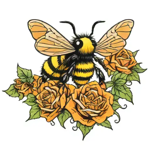 B95 Halloween Themed With A Bumble Bee