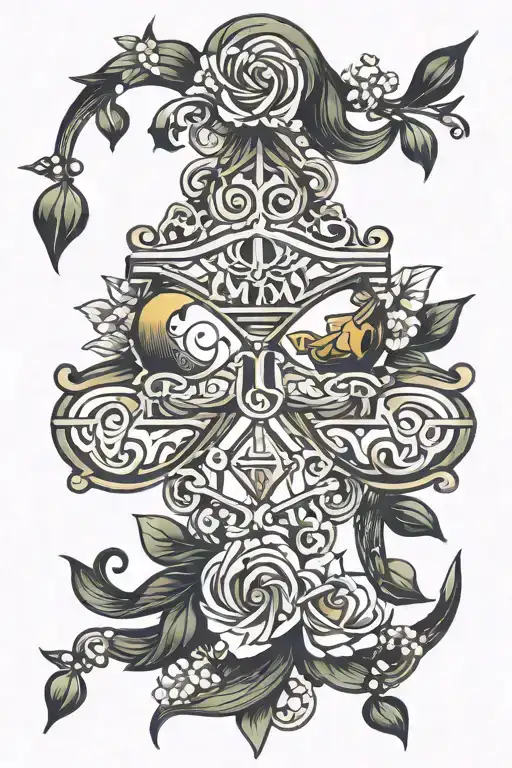 Libra And Pisces Zodiac Sign Intertwined Symbolizing Love