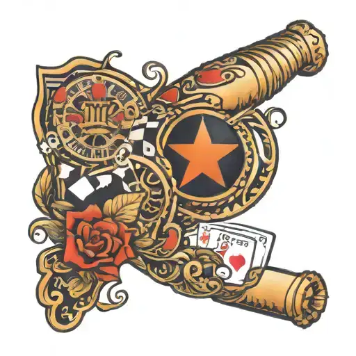 Arm Sleeve For Texas And Gambling