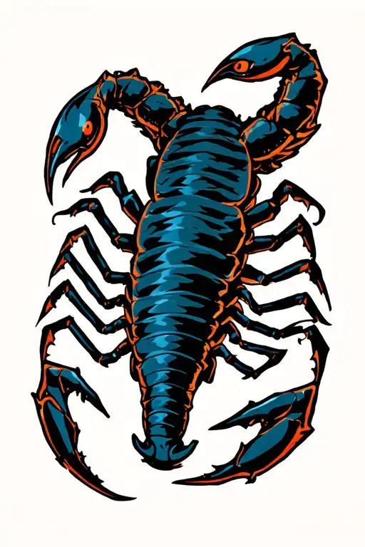 Minimalist And Scorpion Minimalist Design In Karge Califer