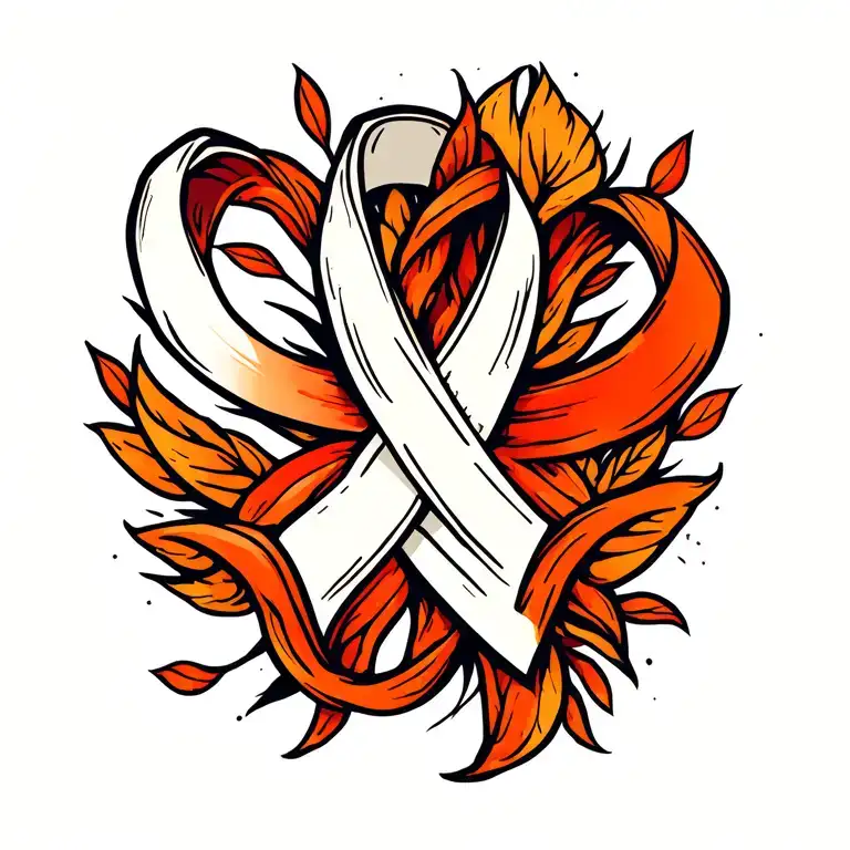 Multiple Sclerosis Awareness Ribbons