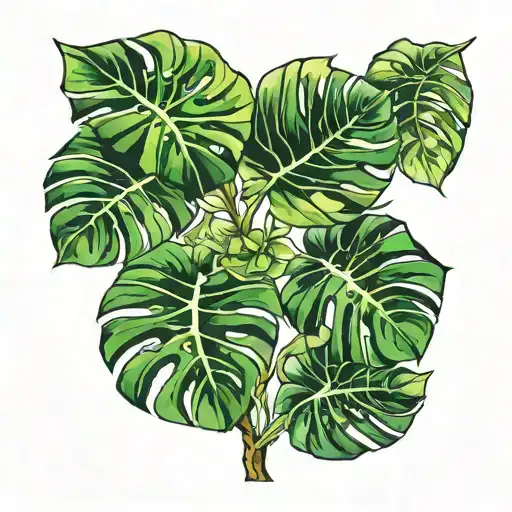 Monstera Leaf
