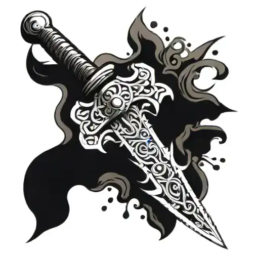 Filipino Sword Made Of Curse Marks