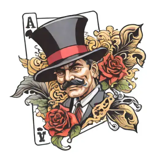 Mafia Themed Playing Card