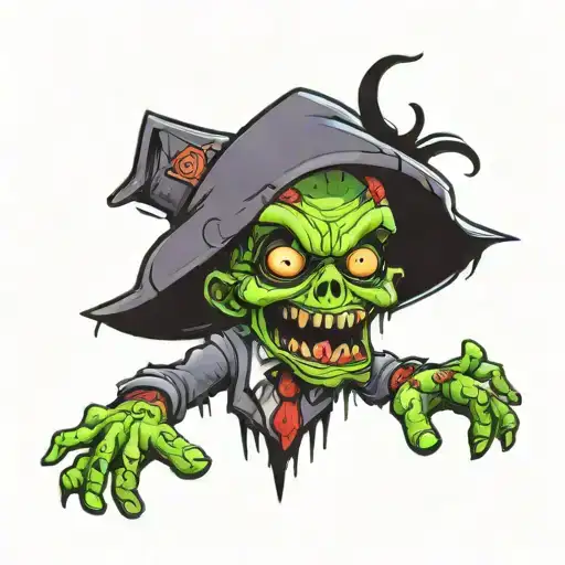 Zombie Cartoon Characters