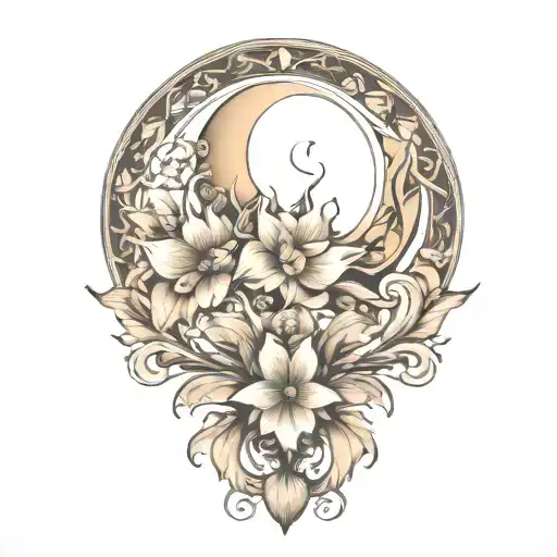 Symmetrical Floral Patterns