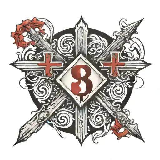 3 Positive Blood Group And Cross