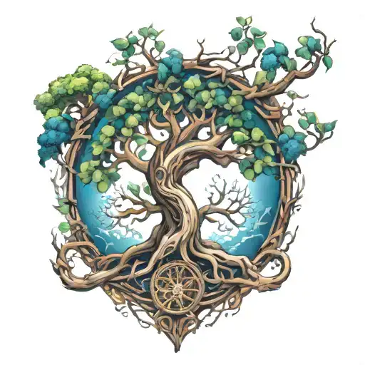 Yggdrasil Intertwined