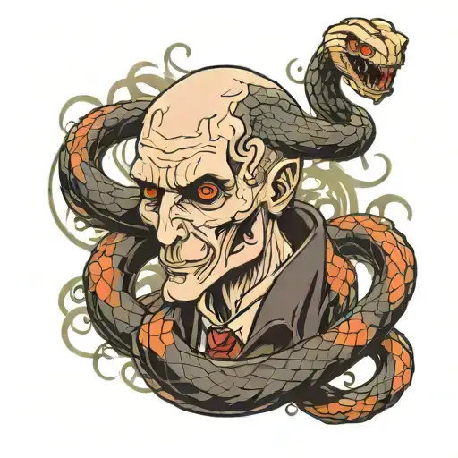 Harry Potter Voldemort Snake
