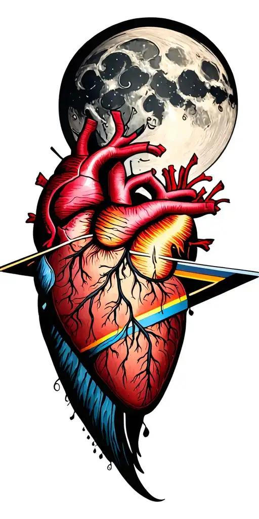 Heart And Dark Side Of The Moon