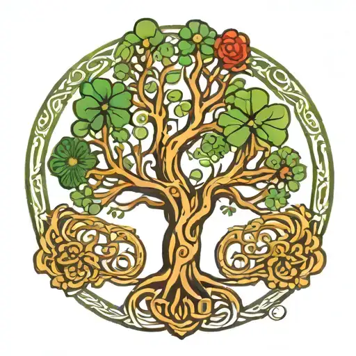 Irish Tree Of Life