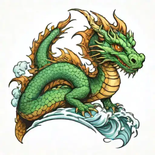 Gentle And Rough Water Dragon