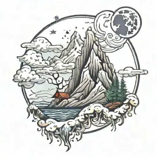 Mountain Moon