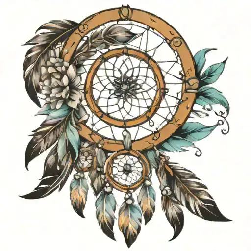 Dreamcatcher With Feathers