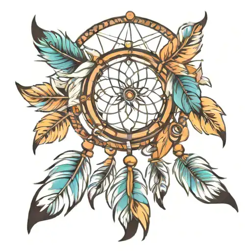 Dreamcatcher With Feathers