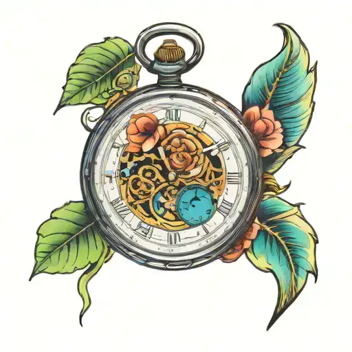 Color Pocket Watch Add