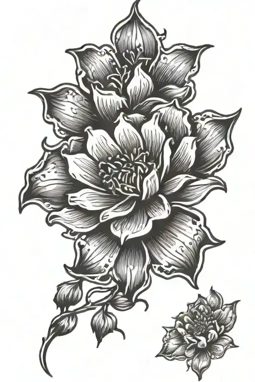 7 Merigold Flower 26 Pedals A Different Color From The Ptherswith 3 Pedal That Fell Off