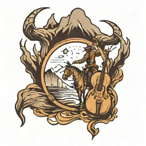 Mountains And Cowboy Music