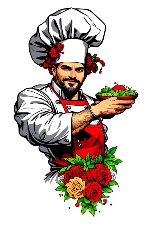 Chef Tattoo Inspired