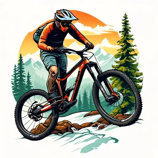 Mtb Mountain Landscape