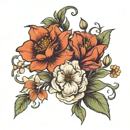 Birth Flowers Symbolizing