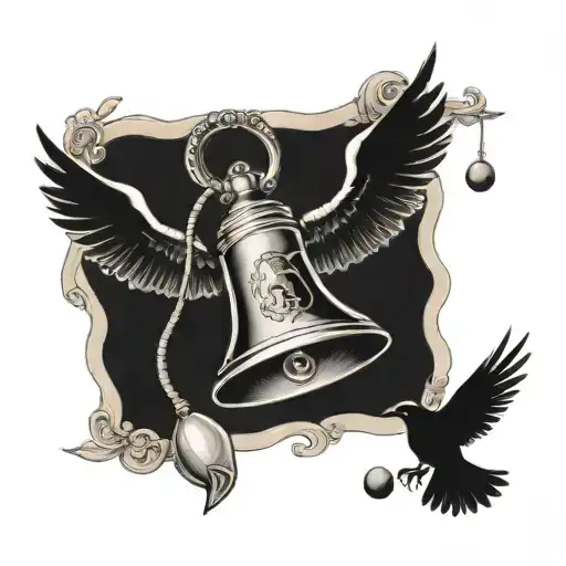 Person Ringing Cancer Bell In Heaven