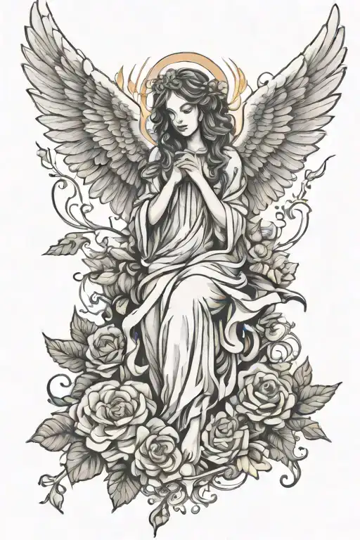 Heavenly Angel Surrounded