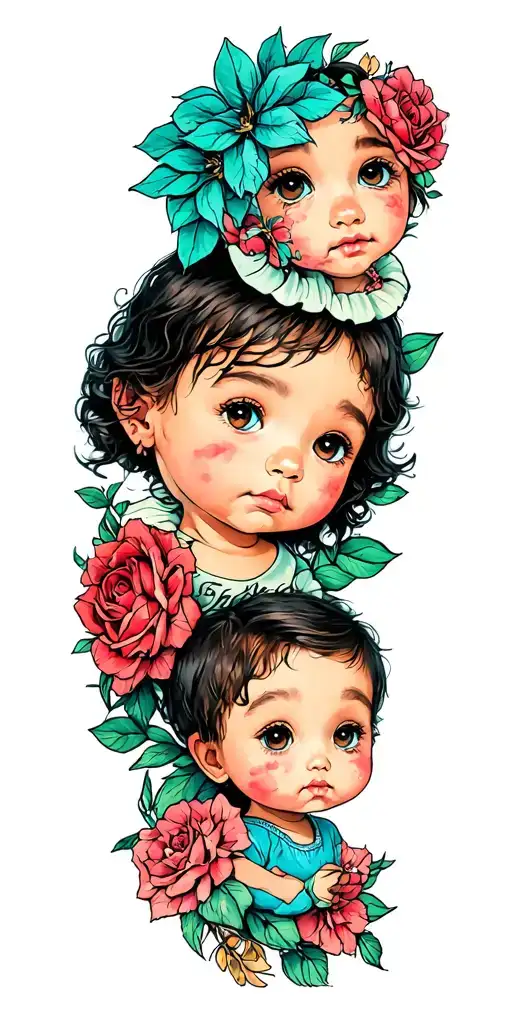 Tattoo For My 3 Children