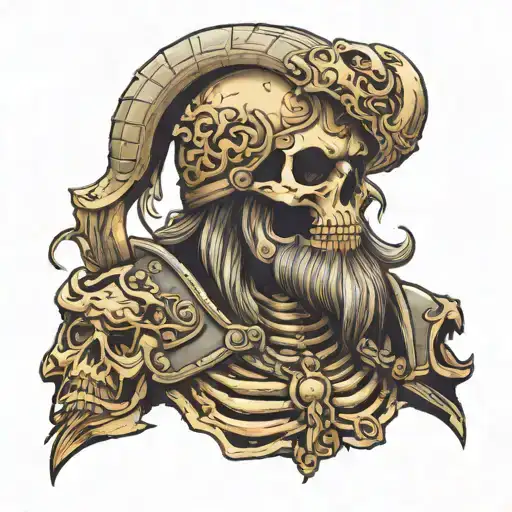Skeleton Viking