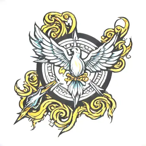 Holy Spirit Wand Fire