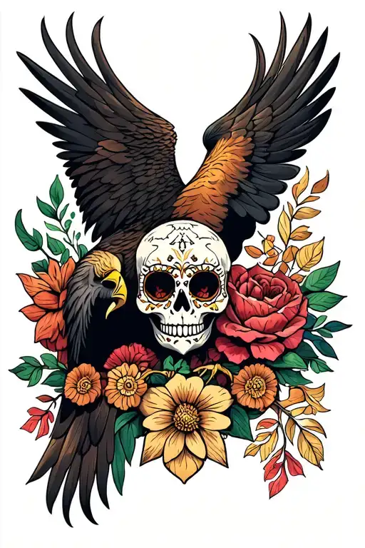 Day Of The Dead Eagle