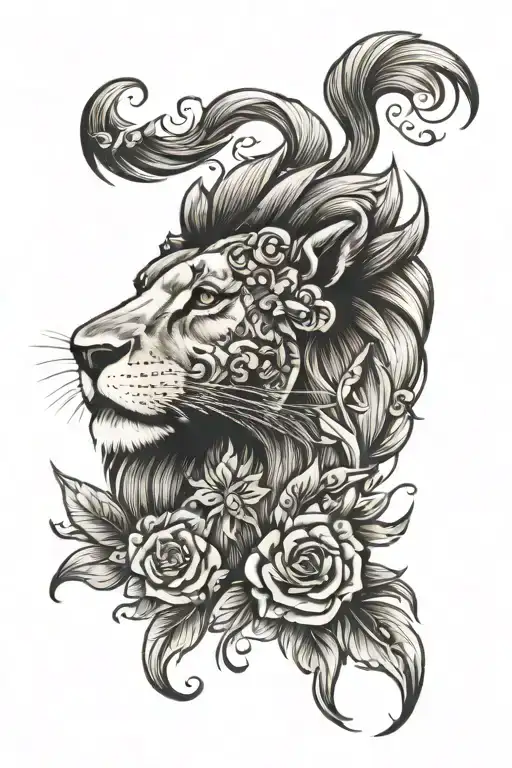 Lion Face Kids Names Incorporated