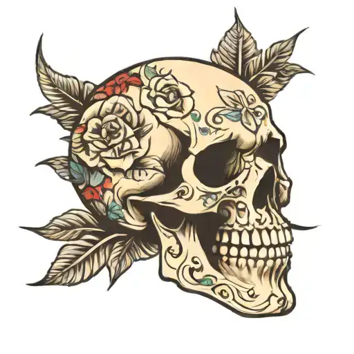 Skull Wearing