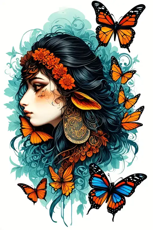 Over Coming Killing Your Self And Beling The Black Sheep Of The Family With Butterflies