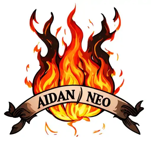 Little Fire With The Name Aidan
