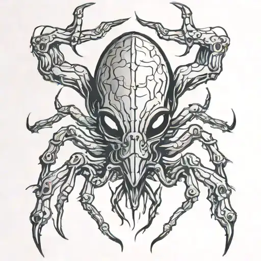 Alien Spider Hanging